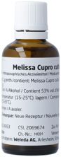 Weleda melissa cupro culta dil 2 D 50 ml, image principale