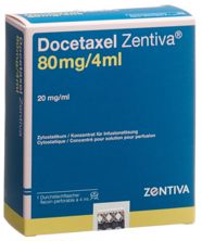 Docetaxel Zentiva conc perf 80 mg/4ml flac, image principale