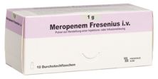 Meropenem Fresenius i.v. subst sèche 1 g 10 pce, image principale