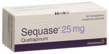 Sequase Filmtabl 25 mg 60 Stk, Hauptbild