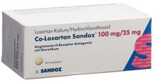 Co-Losartan Sandoz Filmtabl 100/25mg 98 Stk, Hauptbild