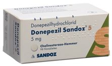 Donepezil Sandoz Filmtabl 5 mg 98 Stk, Hauptbild