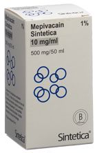 Mepivacain Sintetica sol inj 1 % vial 50 ml, image principale