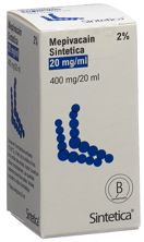 Mepivacain Sintetica sol inj 2 % vial 20 ml, image principale