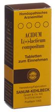 Sanum Acidum L(+)lacticum comp cpr 80 pce, image principale