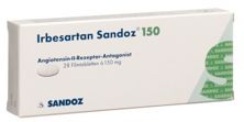 Irbésartan Sandoz cpr pell 150 mg 28 pce, image principale