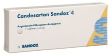 Candesartan Sandoz cpr 4 mg 7 pce, image principale
