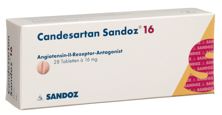 Candesartan Sandoz cpr 16 mg 28 pce, image principale