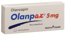 Olanpax cpr pell 5 mg 28 pce, image principale
