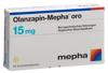 Olanzapin Mepha oro cpr orodisp 15 mg 28 pce, image principale