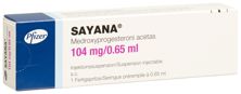 Sayana susp inj 104 mg/0.65ml ser us unique, image principale