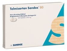 Telmisartan Sandoz cpr 80 mg 28 pce, image principale