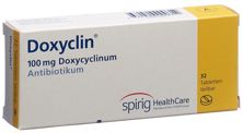 Doxycline cpr 100 mg 32 pce, image principale