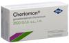 Choriomon 2000 IE c Solv (Spritze) Durchstf 3 Stk, Hauptbild