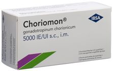 Choriomon 5000 IE c Solv (Spritze) Durchstf 3 Stk, Hauptbild