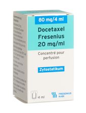 Docetaxel Fresenius i.v. 80 mg/4ml Durchstf, Hauptbild