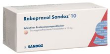 Rabeprazol Sandoz Tabl 10 mg 56 Stk, Hauptbild