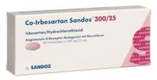 Co-Irbésartan Sandoz cpr pell 300/25 mg 28 pce, image principale