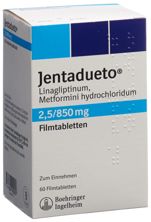 Jentadueto Filmtabl 2.5 mg/850 mg 60 Stk, Hauptbild