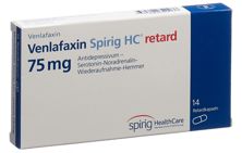 Venlafaxin Spirig HC Ret Kaps 75 mg (#) 14 Stk, Hauptbild