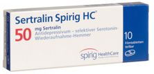 Sertralin Spirig HC Filmtabl 50 mg 10 Stk, Hauptbild