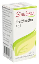 Similasan Heuschnupfen Nr. 1 Glob Fl 15 g, Hauptbild