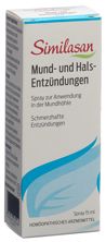 Similasan Mund und Halsentzündungen Spray Fl 15 ml, Hauptbild