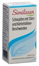Similasan Schnupfen Stirn Kieferhöhlen Glob N 15 g, Hauptbild