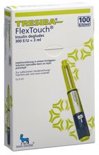 Tresiba FlexTouch 100 E/ml 5 Fertpen 3 ml, Hauptbild