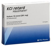 KCl Retard Hausmann Ret Tabl 40 Stk, Hauptbild