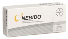 Nebido Inj Lös 1000 mg/4ml Durchstf 4 ml, Hauptbild
