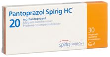 Pantoprazol Spirig HC Tabl 20 mg 30 Stk, Hauptbild