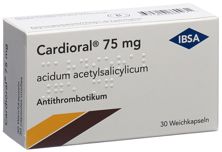 Cardioral Weichkaps 75 mg 30 Stk, Hauptbild