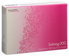 Solmag 300 Brausetabl Himbeeraroma Ds 60 Stk, Hauptbild