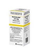 Buccolam sol 2.5 mg/0.5ml ser pré 4 pce, image principale