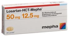 Losartan-HCT Mepha Lactab 50/12.5mg 28 pce, image principale