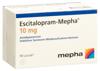Escitalopram Mepha Lactab 10 mg 98 Stk, Hauptbild
