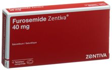 Furosemide Zentiva Tabl 40 mg 12 Stk, Hauptbild