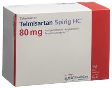 Telmisartan Spirig HCcpr pell 80 mg 98 pce, image principale