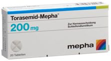 Torasemid Mepha cpr 200 mg 20 pce, image principale