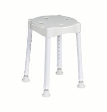 Dietz Duschhocker Redondo rund 47-64cm weiss, Hauptbild