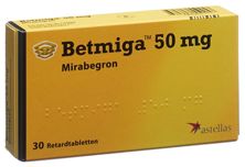 Betmiga Ret Tabl 50 mg 30 Stk, Hauptbild