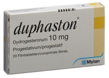 Duphaston Filmtabl 10 mg 20 Stk, Hauptbild
