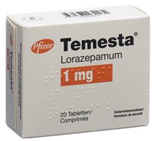 Temesta cpr 1 mg 20 pce, image principale