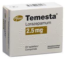 Temesta Tabl 2.5 mg 20 Stk, Hauptbild