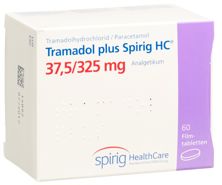 Tramadol plus Spirig HC37.5/325mg 60 Stk, Hauptbild