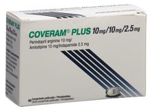 Coveram plus cpr pell 10/10/2.5mg bte 90 pce, image principale