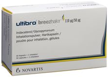 Ultibro Breezhaler 110mcg/50mcg 30 pce, image principale