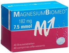 Magnesium Biomed Brausetabl 40 Stk, Hauptbild