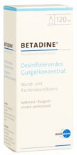 Betadine gargarisme concentré 120 ml, image principale